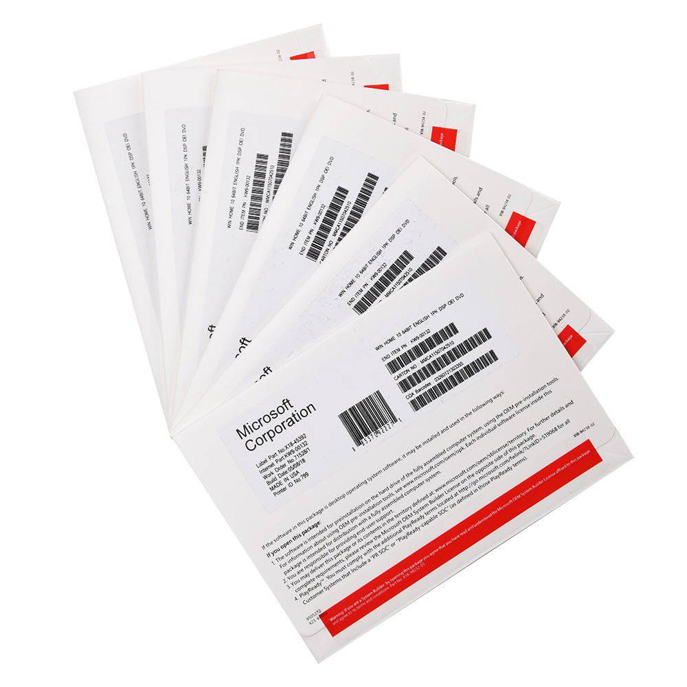 Microsoft Windows 10 Home 64-Bit English 1PK DSP OEM DVD | License Activation Key for 1 PC | KW9-00139 | Australian Stock - INFINITE-ITECH