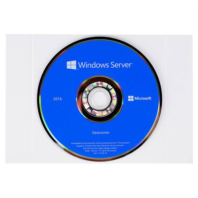 Microsoft Windows Server 2016 DataCenter COA key for 2CPU/2VM 24CORE OEM DVD Pack - INFINITE-ITECH