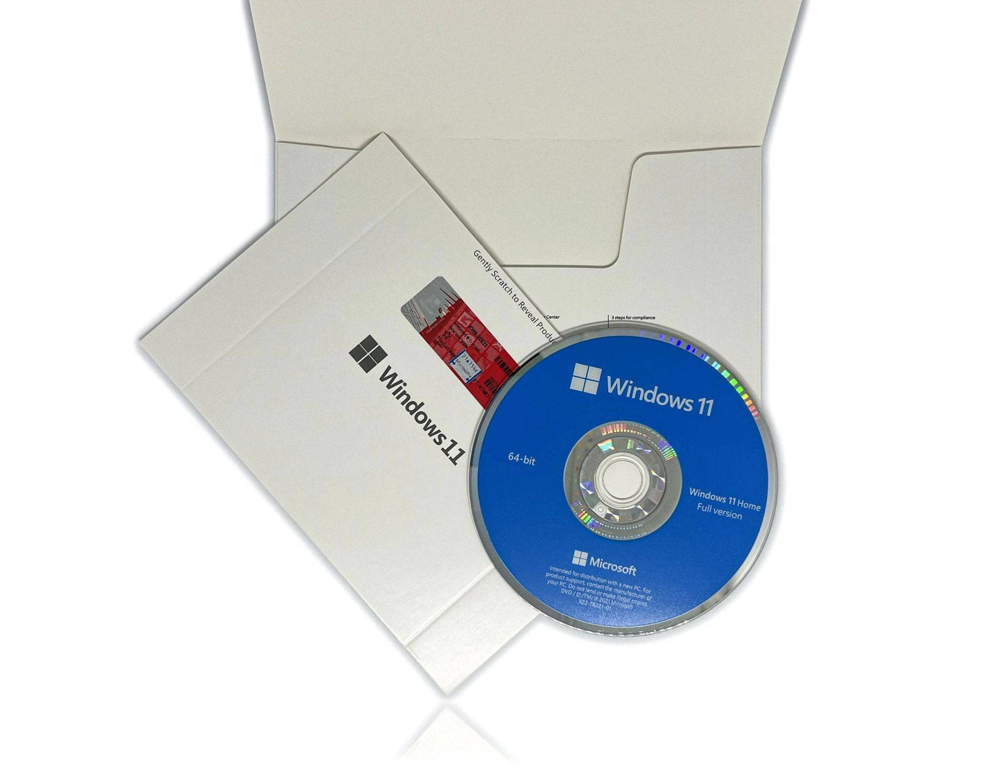 Windows 11 Home 64-bit OEM DVD with License Key for 1 PC | Full Version | Sealed Package (MPN: KW9-00632) Australian Stock - INFINITE-ITECH