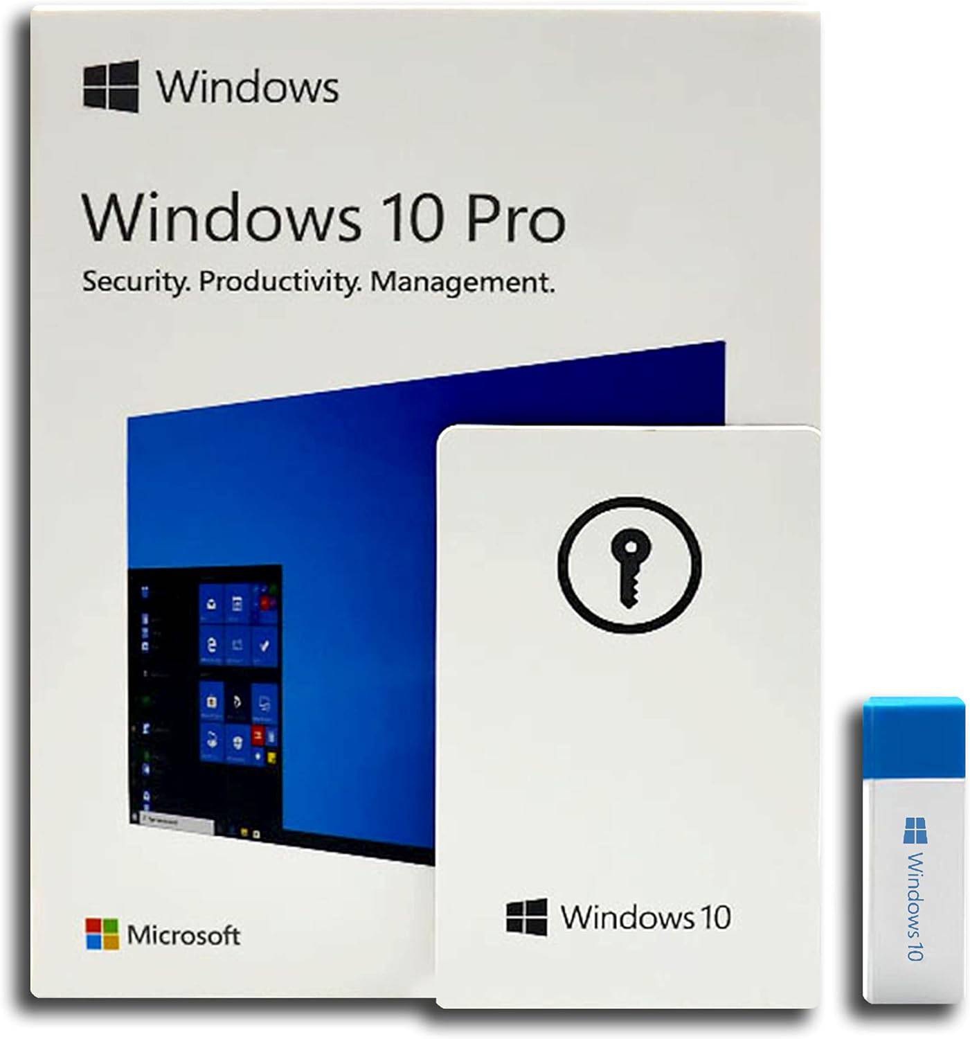 Windows 10 Pro 32/64-bit USB Flash Drive | Full Version | Genuine Retail Box | AUS STOCK [HAV-00060]