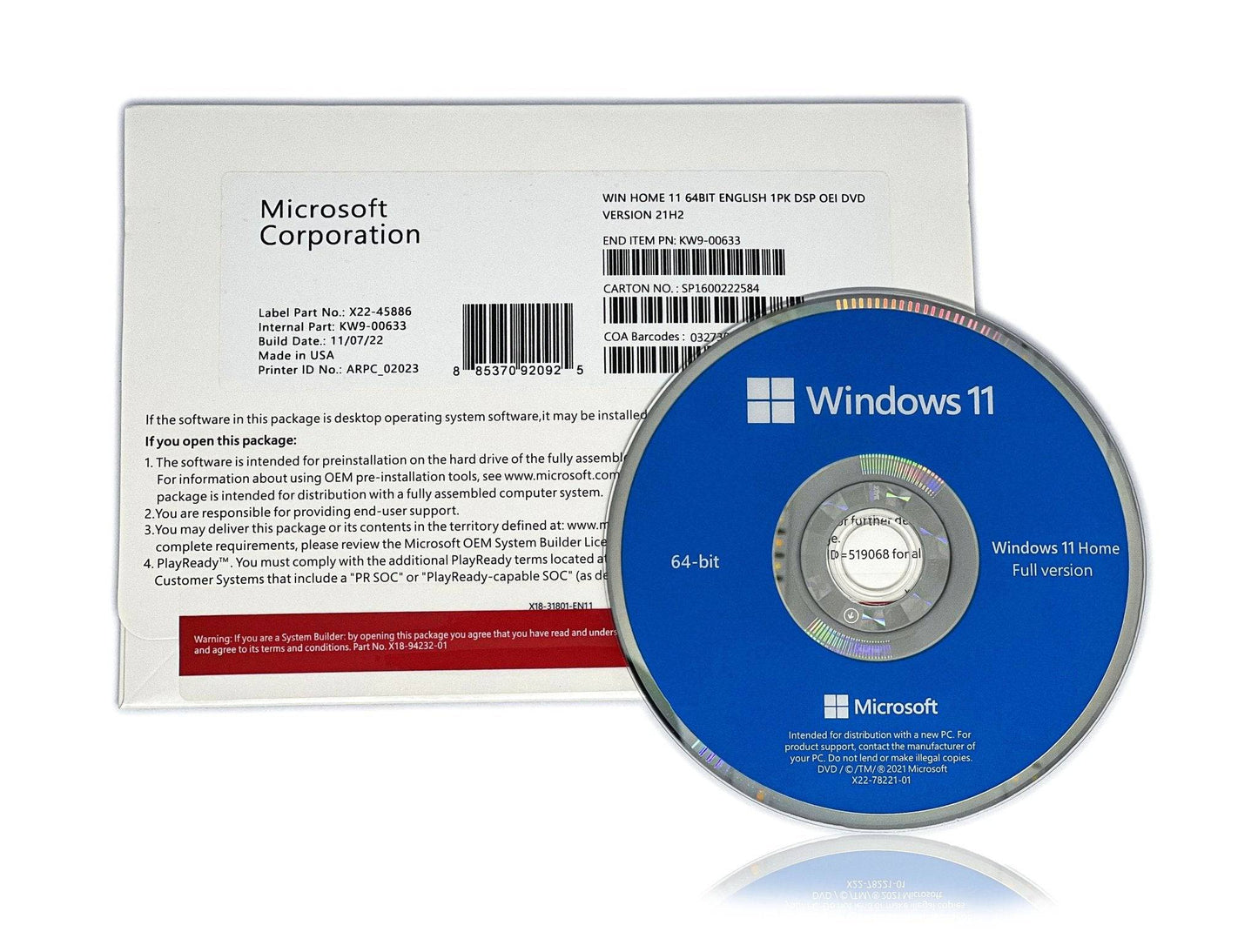 Windows 11 Pro 64-bit USB Flash Drive | Full Version | Genuine Retail Box | AUS STOCK [HAV-00163] - INFINITE-ITECH