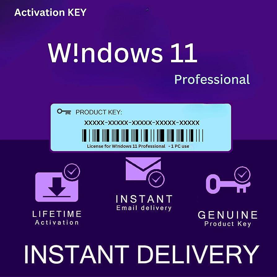 Windows 11 Pro | Full Version | Genuine Retail License Key | Lifetime Activation | AUS STOCK - INFINITE-ITECH